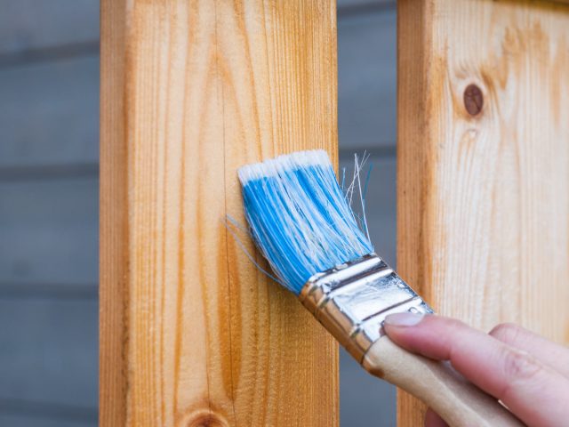 How to stain your wooden fence